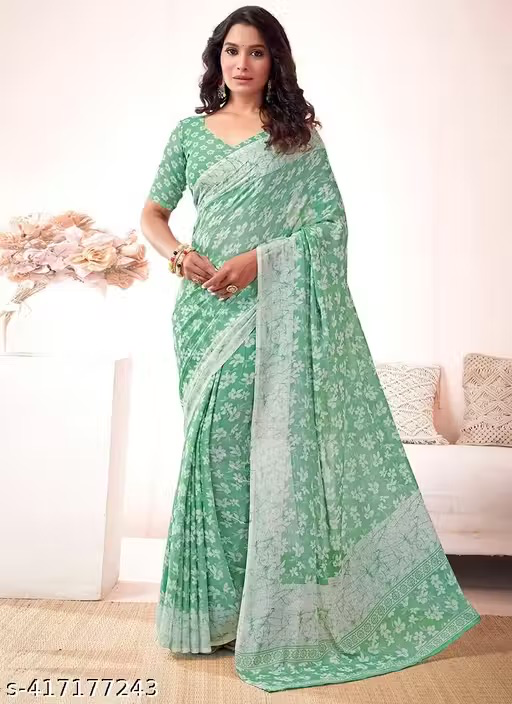 Georgette saree