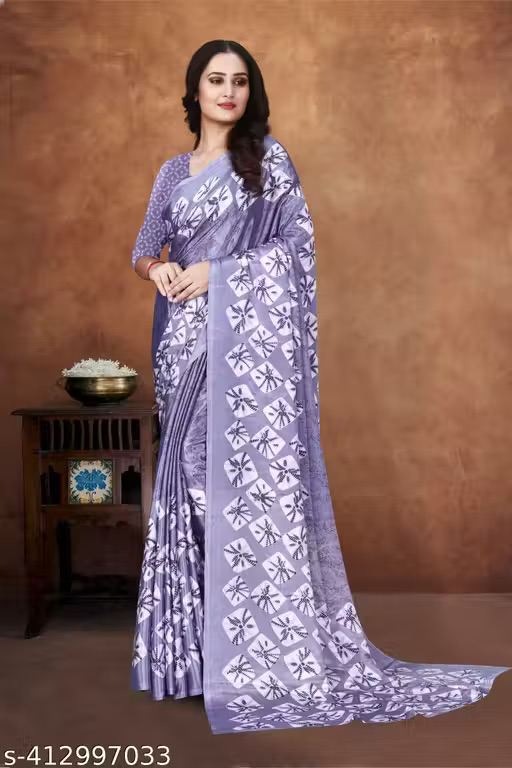Chiffon saree