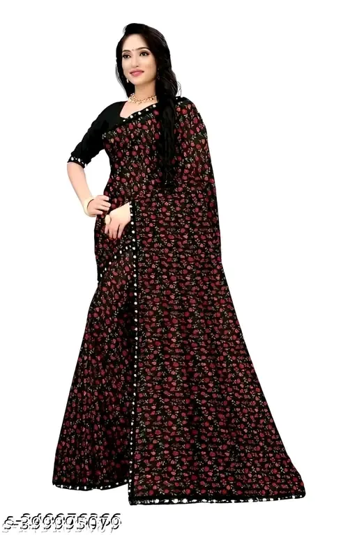 Chiffon saree